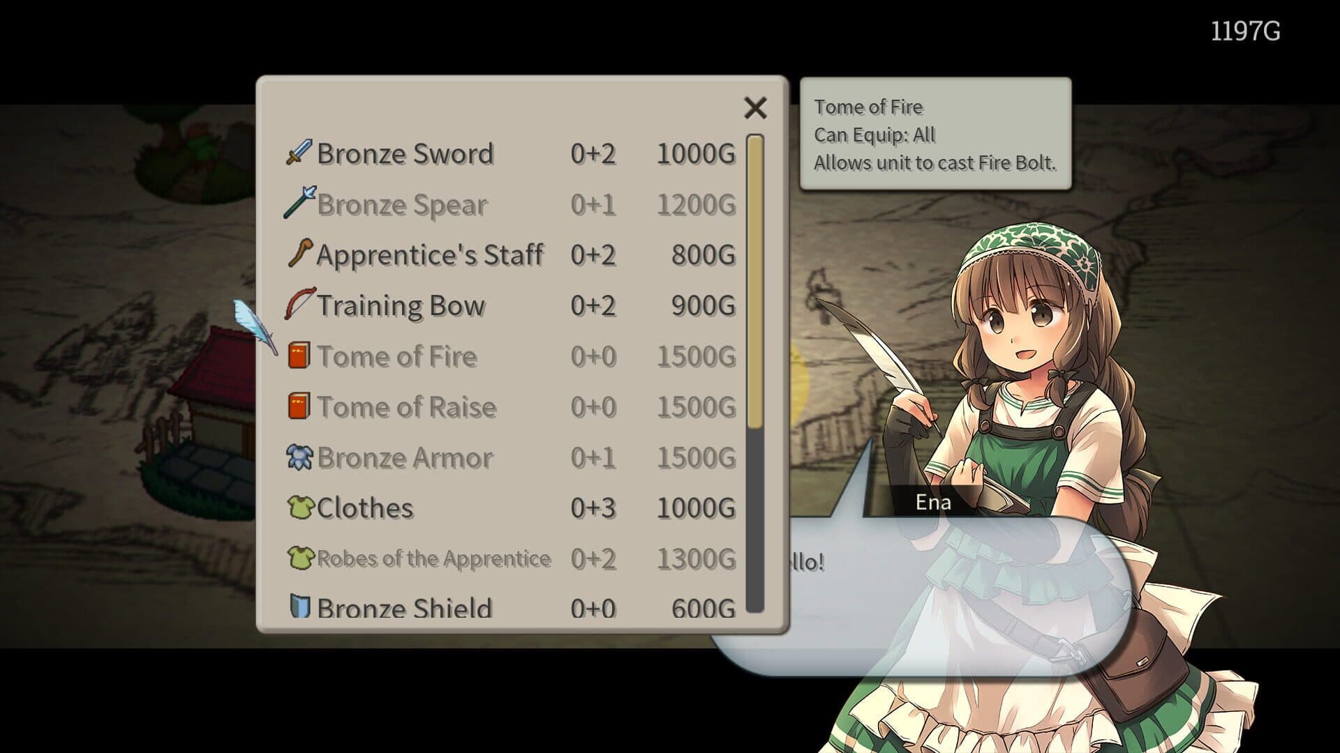 Magic Scroll Tactics screenshot 7