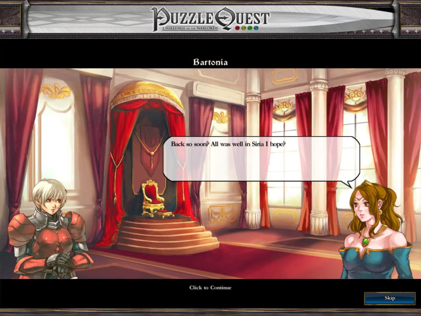 Puzzle Quest: Challenge of the Warlords screenshot 2