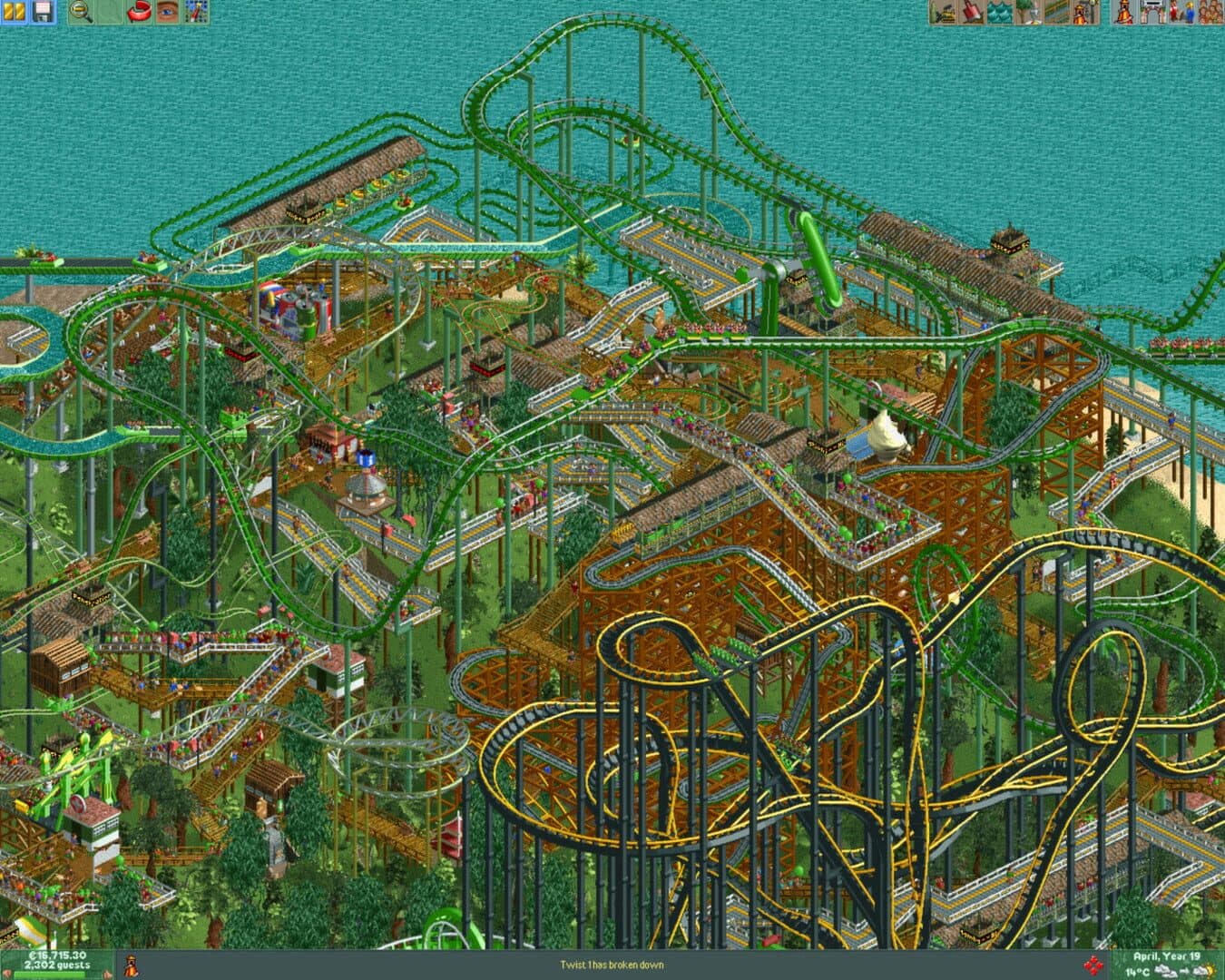 RollerCoaster Tycoon 2: Triple Thrill Pack screenshot 3