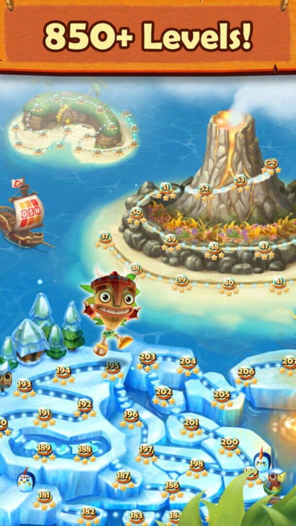 Tiki Solitaire TriPeaks screenshot 10