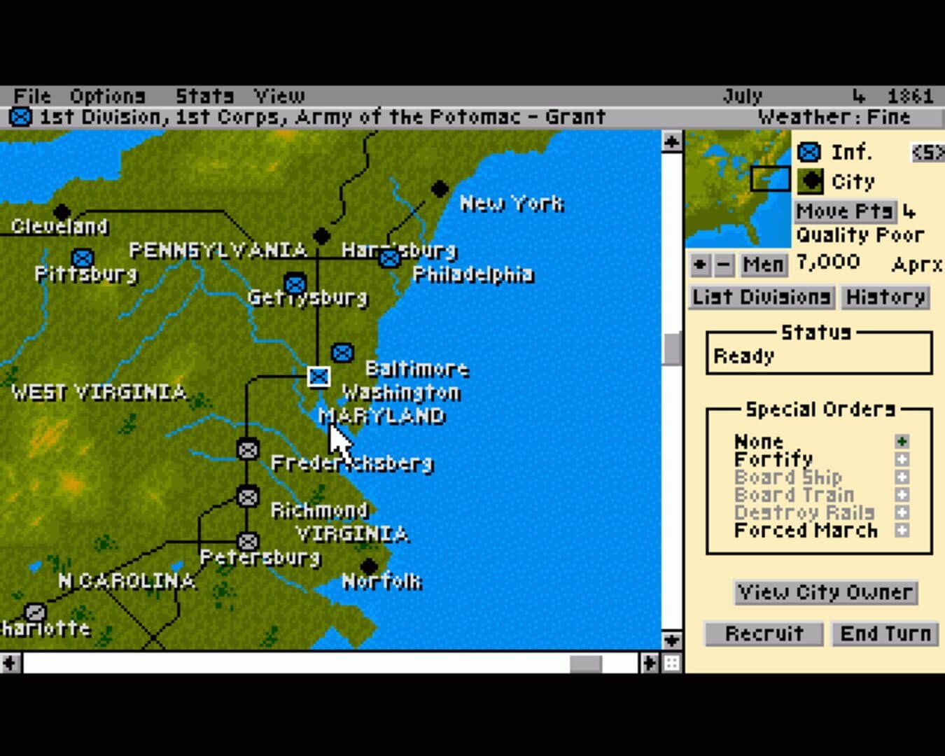The Blue & the Gray screenshot 3