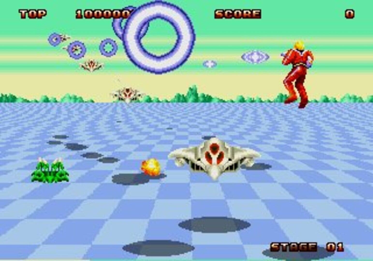 Space Harrier II screenshot 9