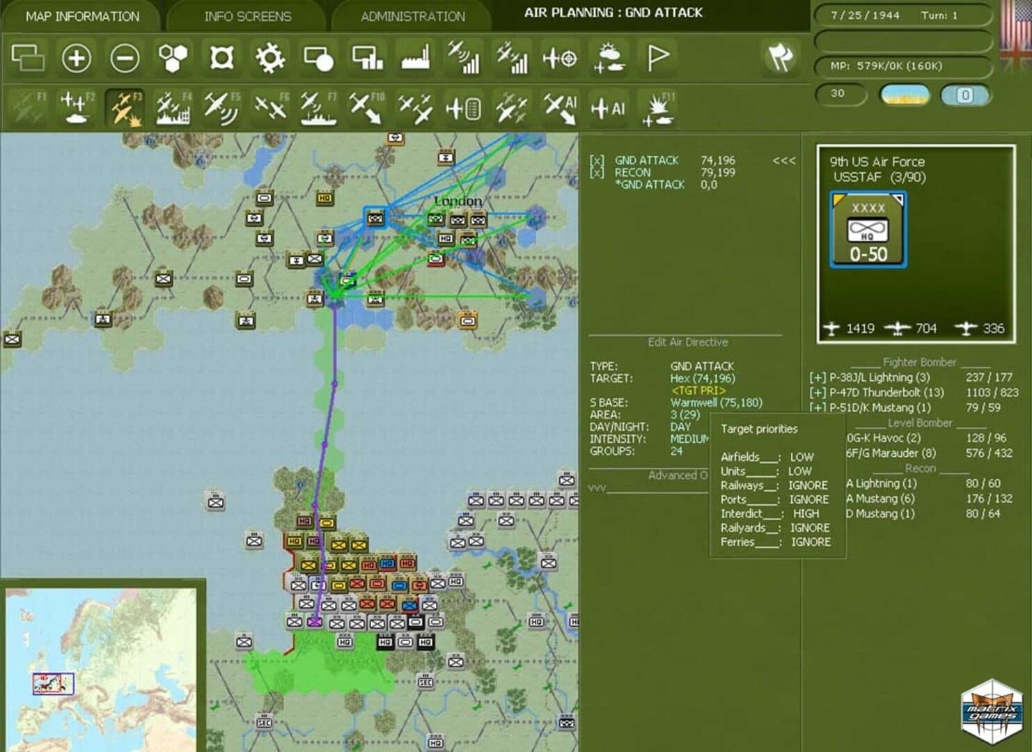Gary Grigsby's War in the West screenshot 6