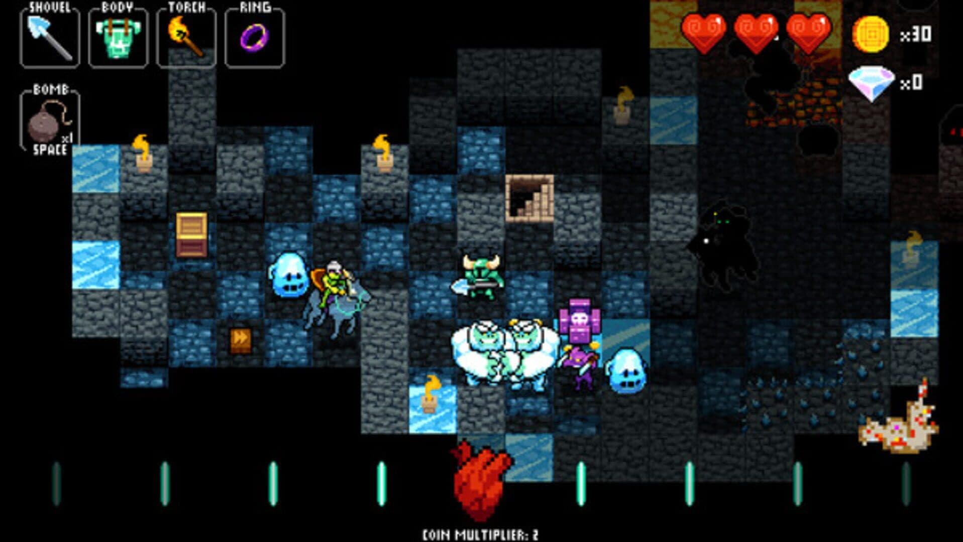 Crypt of the Necrodancer: Shovel Knight screenshot 6