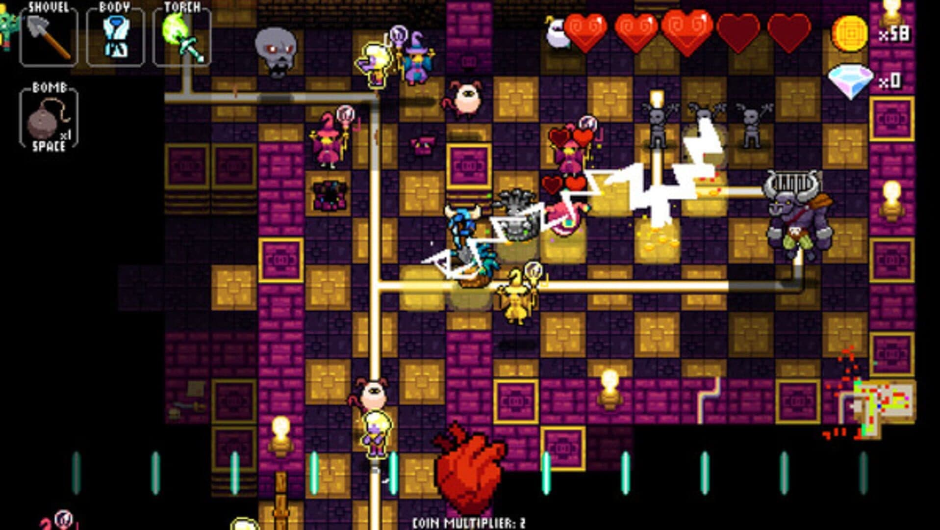 Crypt of the Necrodancer: Shovel Knight screenshot 11