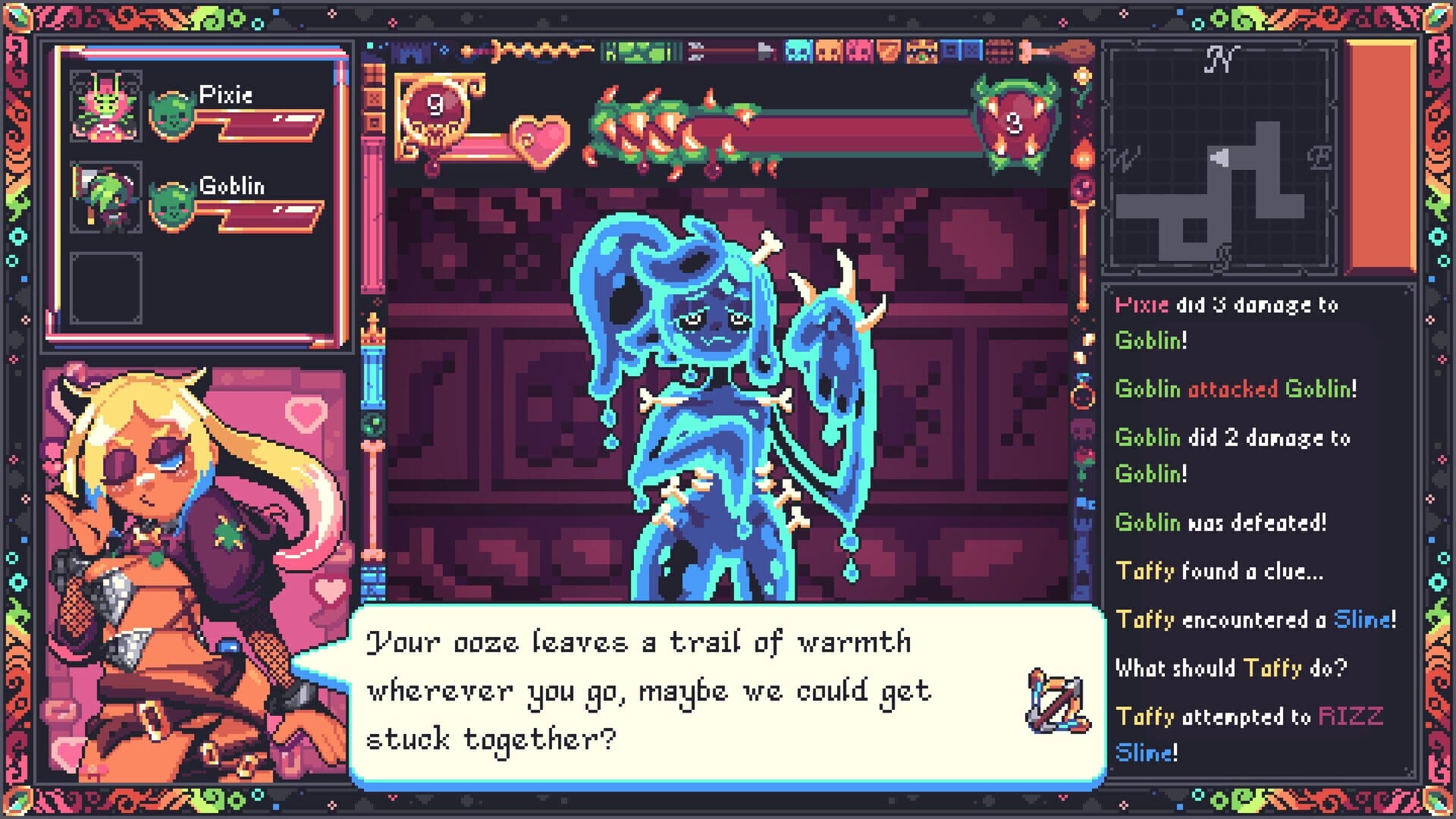 Rizz Dungeon: Skeleton Key to My Heart screenshot 1