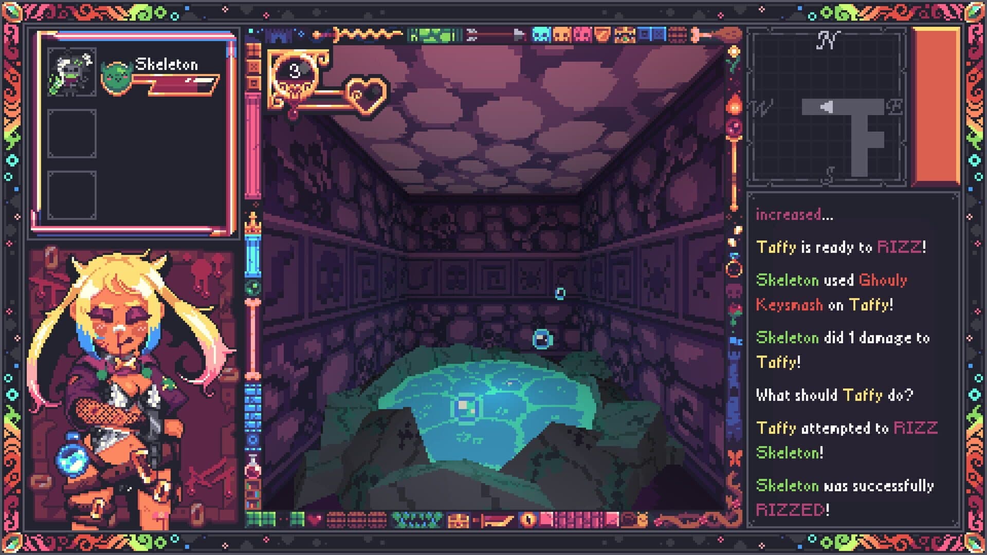 Rizz Dungeon: Skeleton Key to My Heart screenshot 3