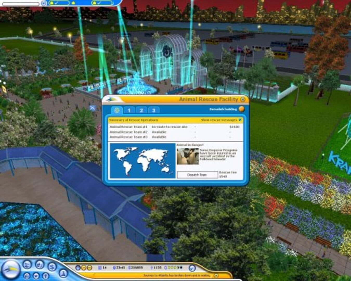 SeaWorld Adventure Parks Tycoon 2 screenshot 2