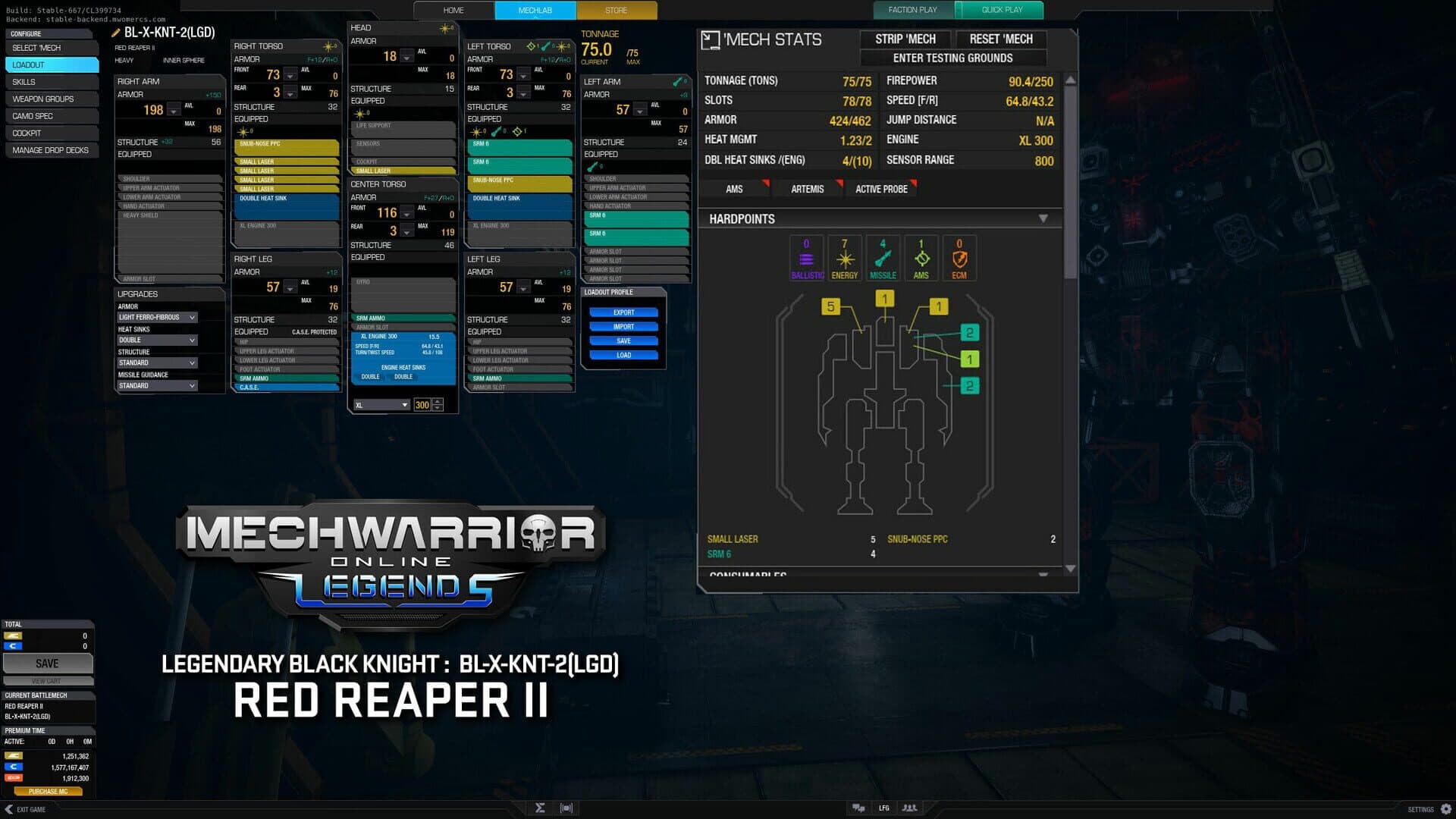 MechWarrior Online: Red Reaper II Legendary Mech Pack screenshot 3