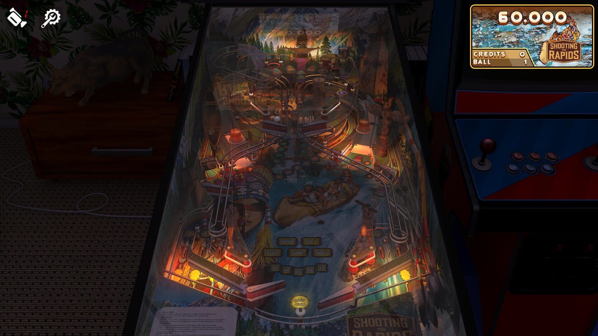 Zaccaria Pinball: Shooting the Rapids Deluxe Pinball Table screenshot 3