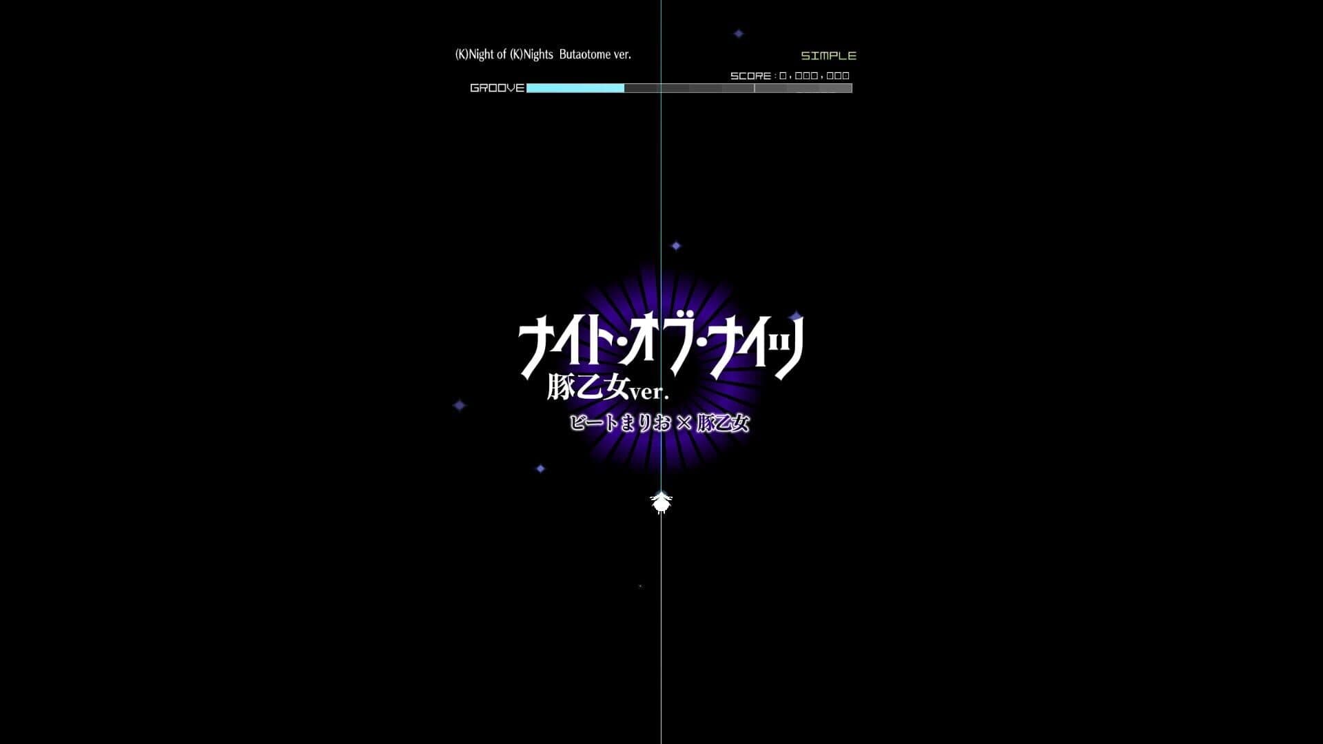 Groove Coaster: (K)Night of (K)Nights Butaotome ver. screenshot 1