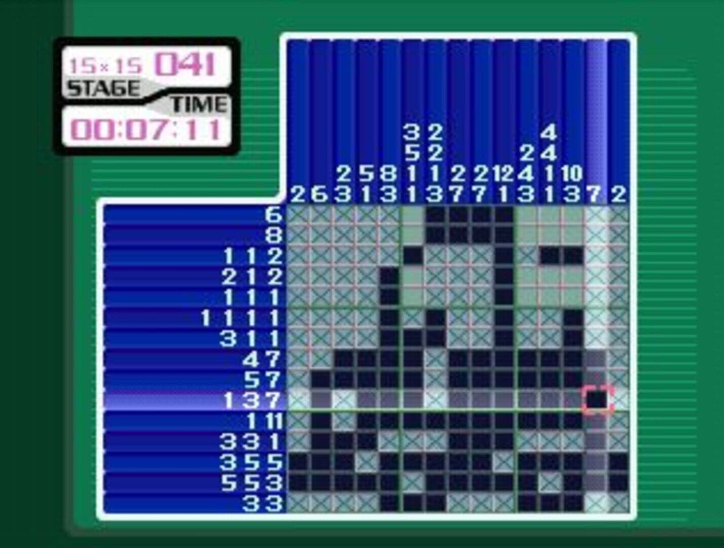 SuperLite 1500 Series: Oekaki Puzzle 3 screenshot 3