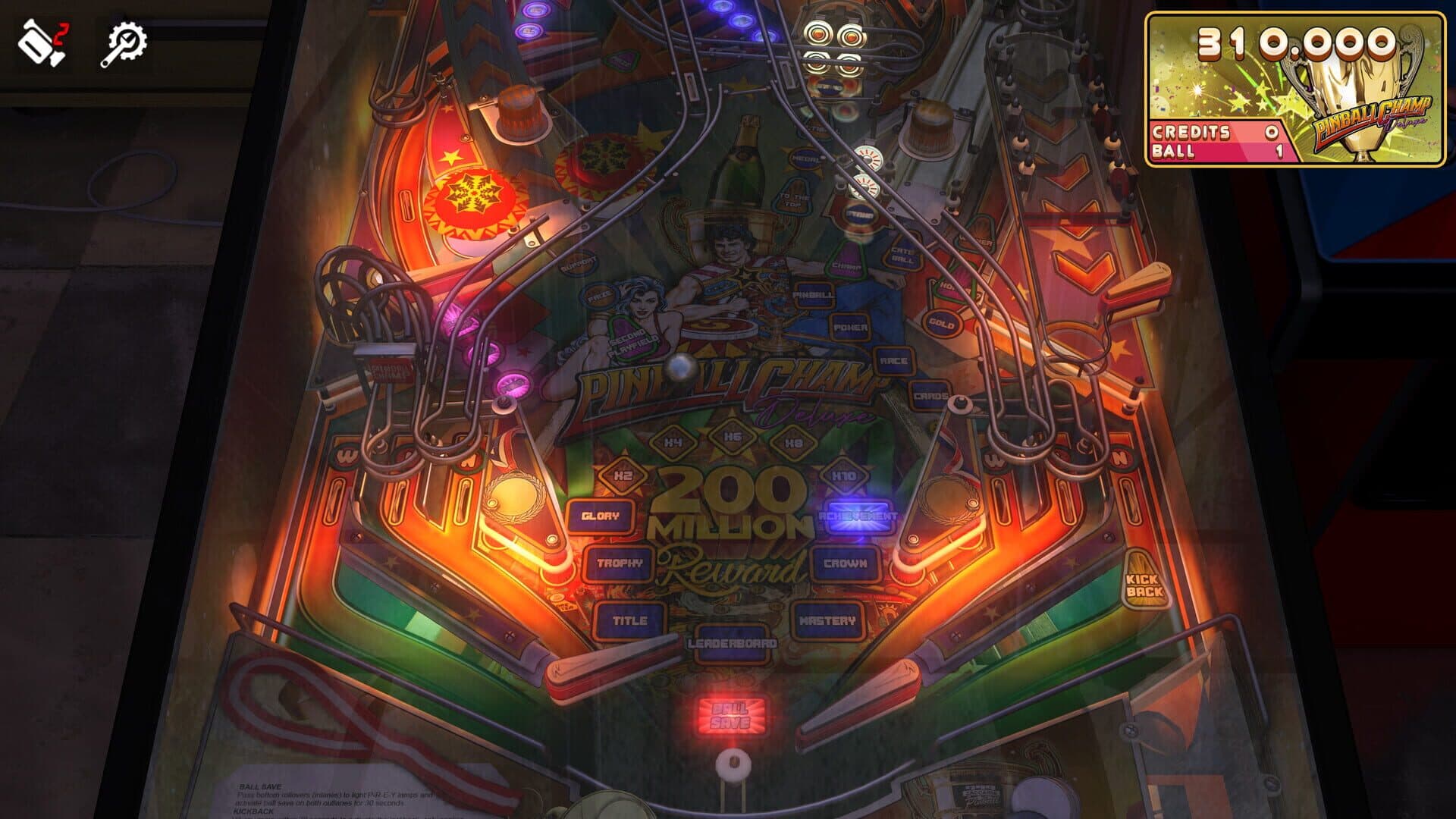 Zaccaria Pinball: Pinball Champ Deluxe Pinball Table screenshot 2