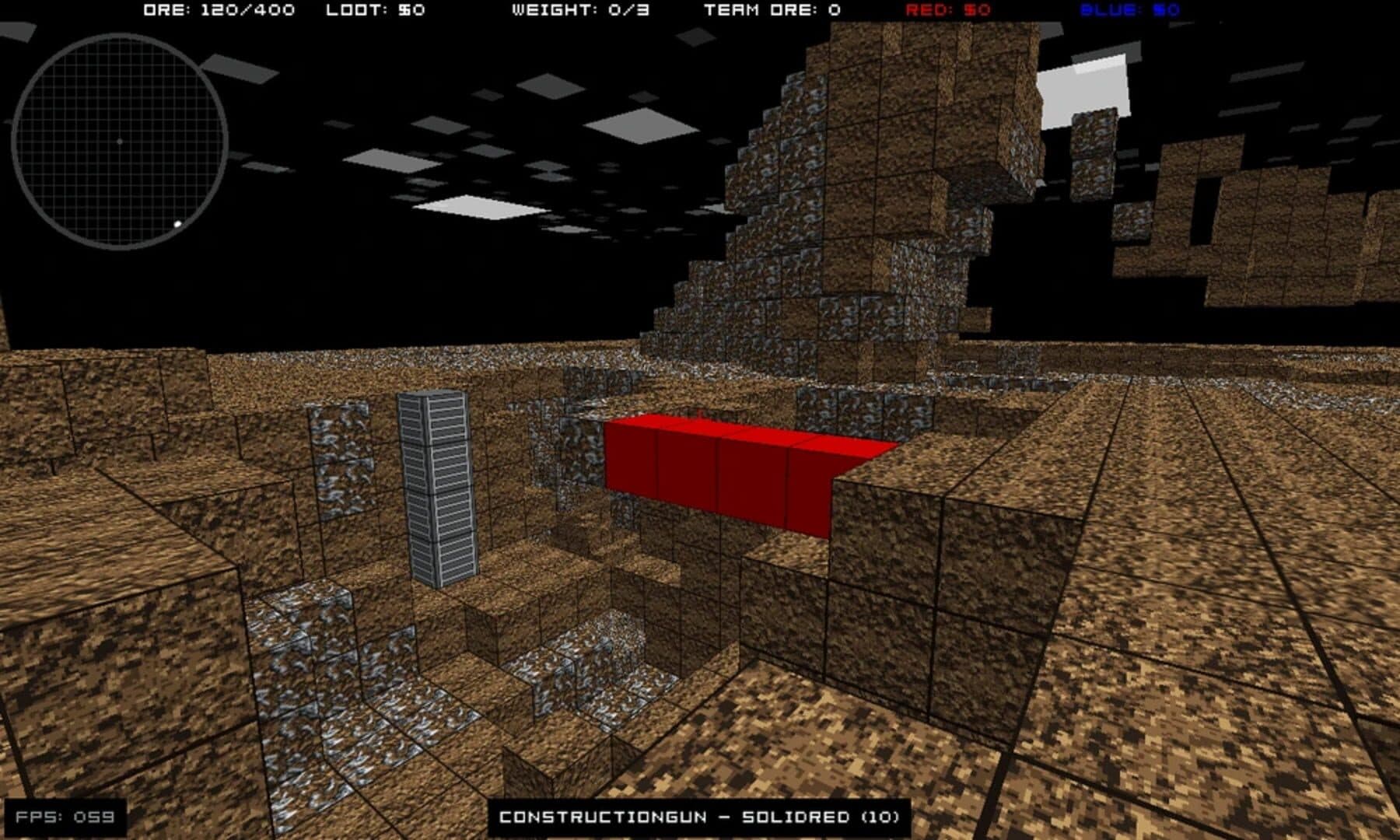 Infiniminer screenshot 3