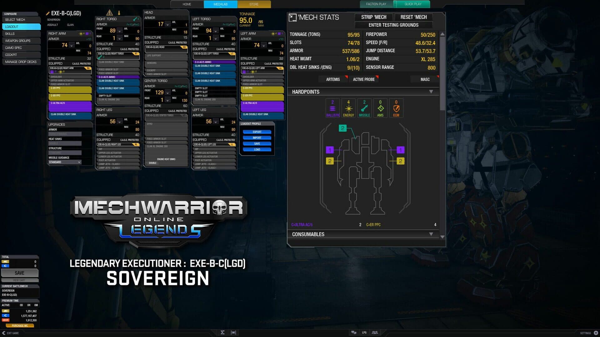 MechWarrior Online: Sovereign Legendary Mech Pack screenshot 3