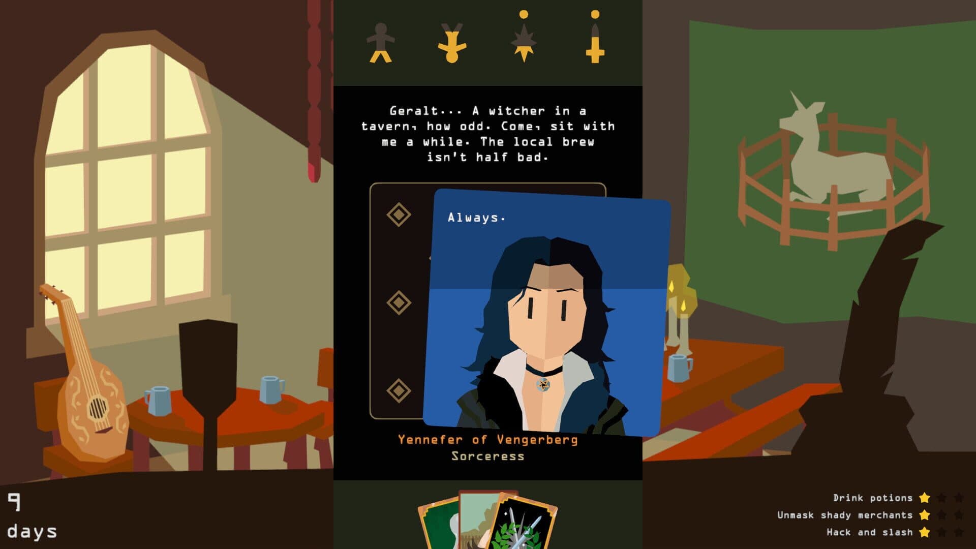 Reigns: The Witcher screenshot 11