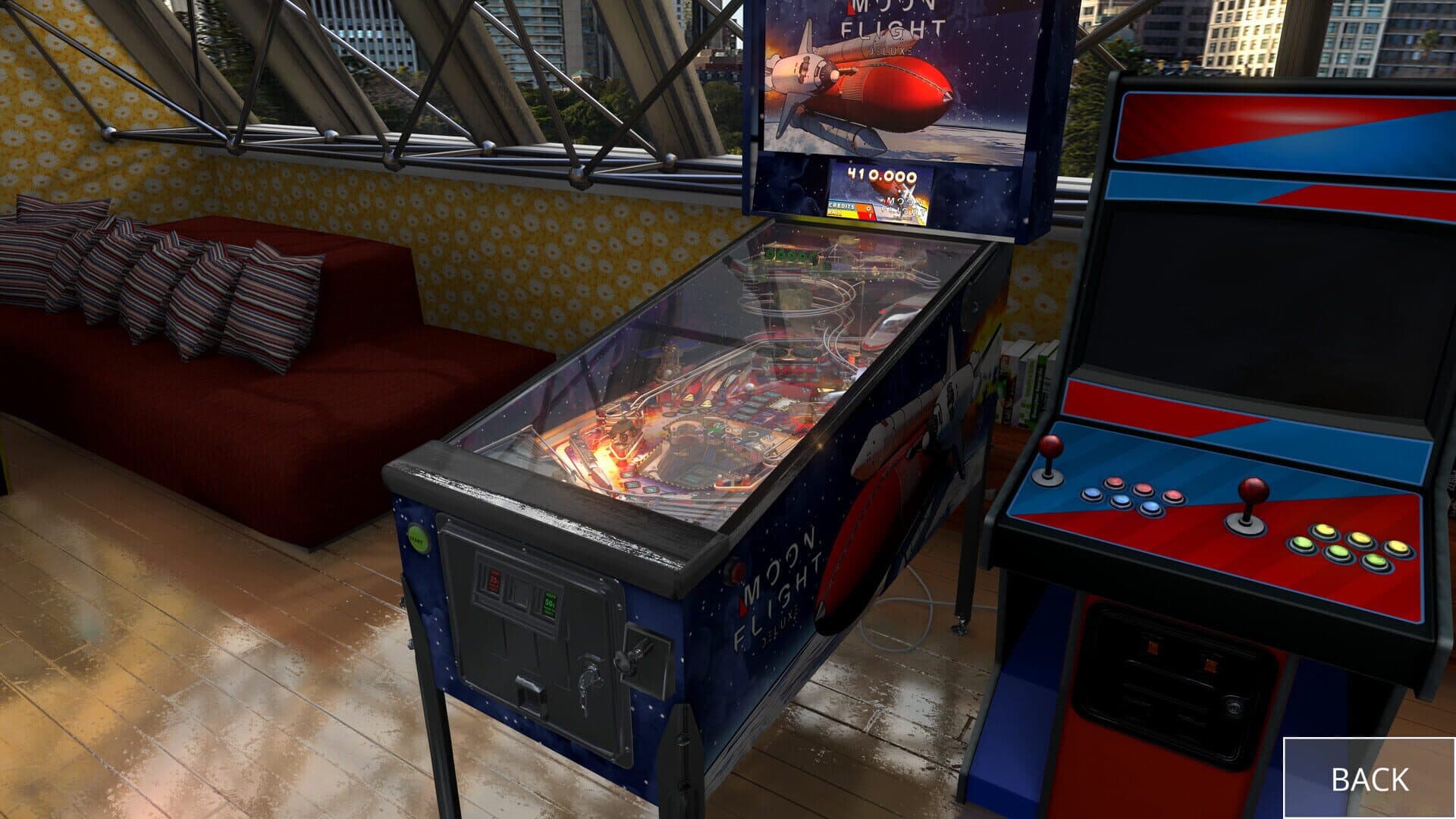 Zaccaria Pinball: Moon Flight Deluxe Pinball Table screenshot 5