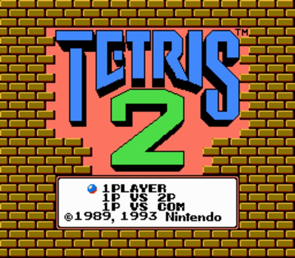Tetris 2 screenshot 2