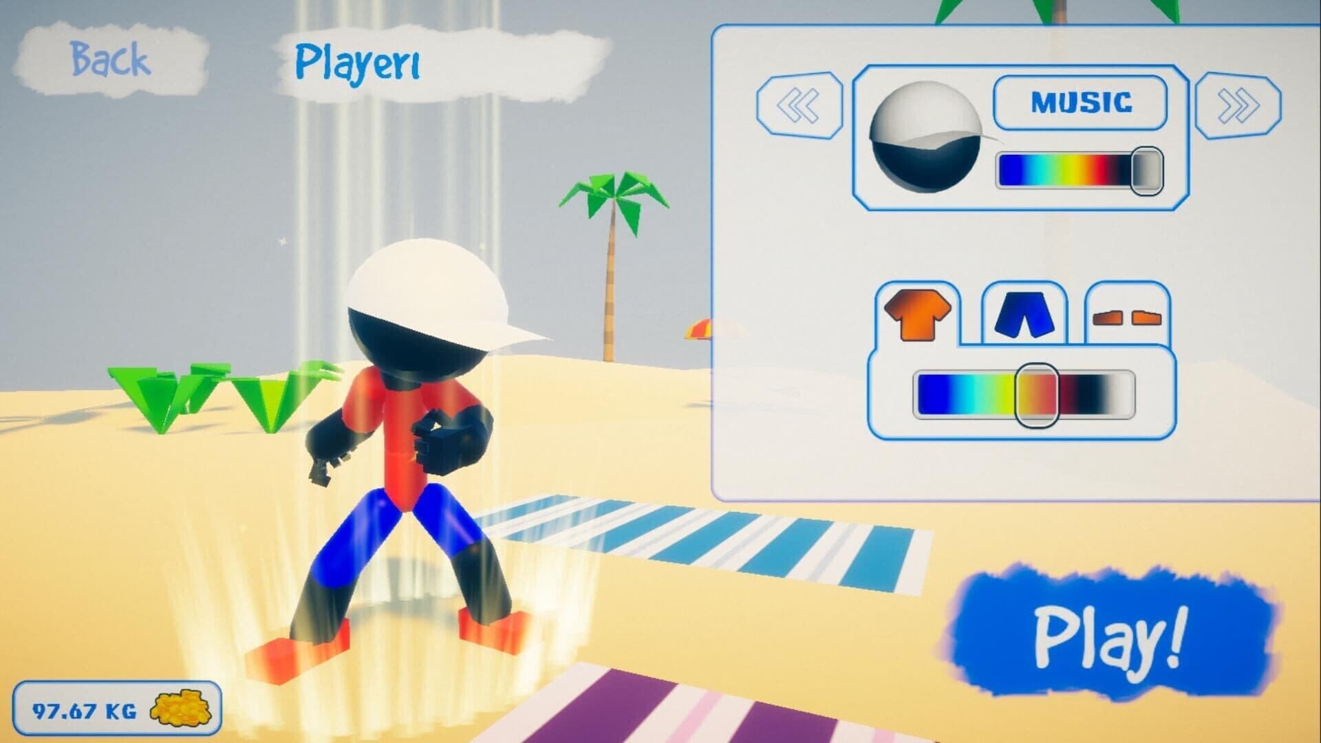 Stickman Beach Volleyball Deluxe screenshot 4