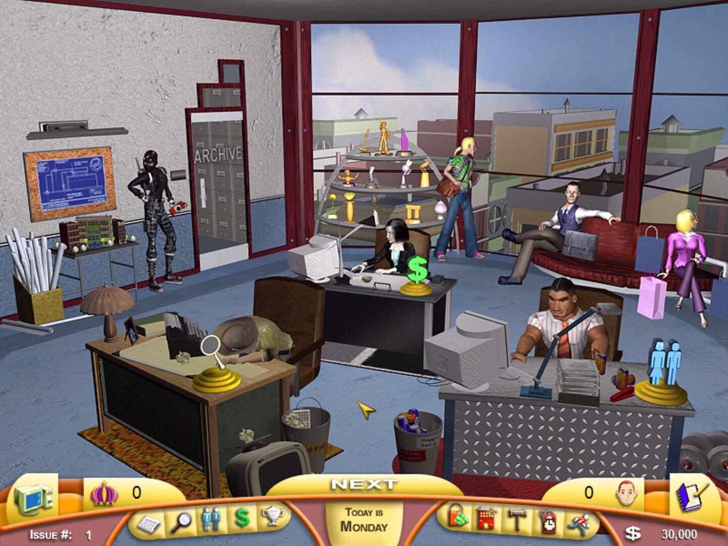 Tabloid Tycoon screenshot 1