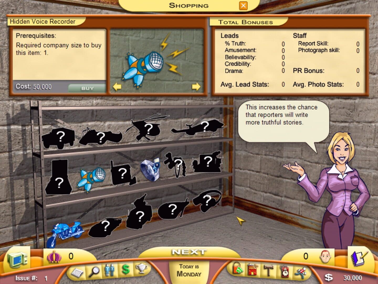 Tabloid Tycoon screenshot 2