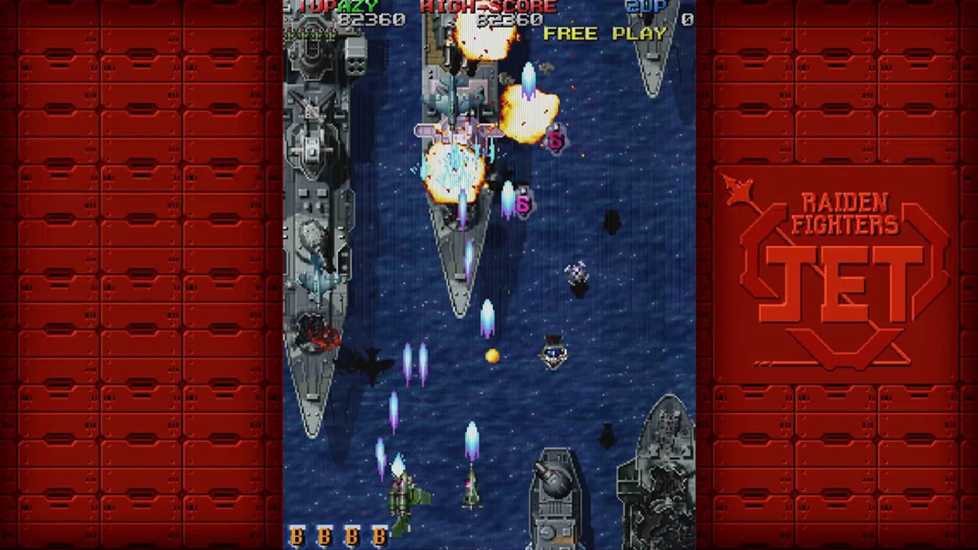 Raiden Fighters Jet screenshot 1