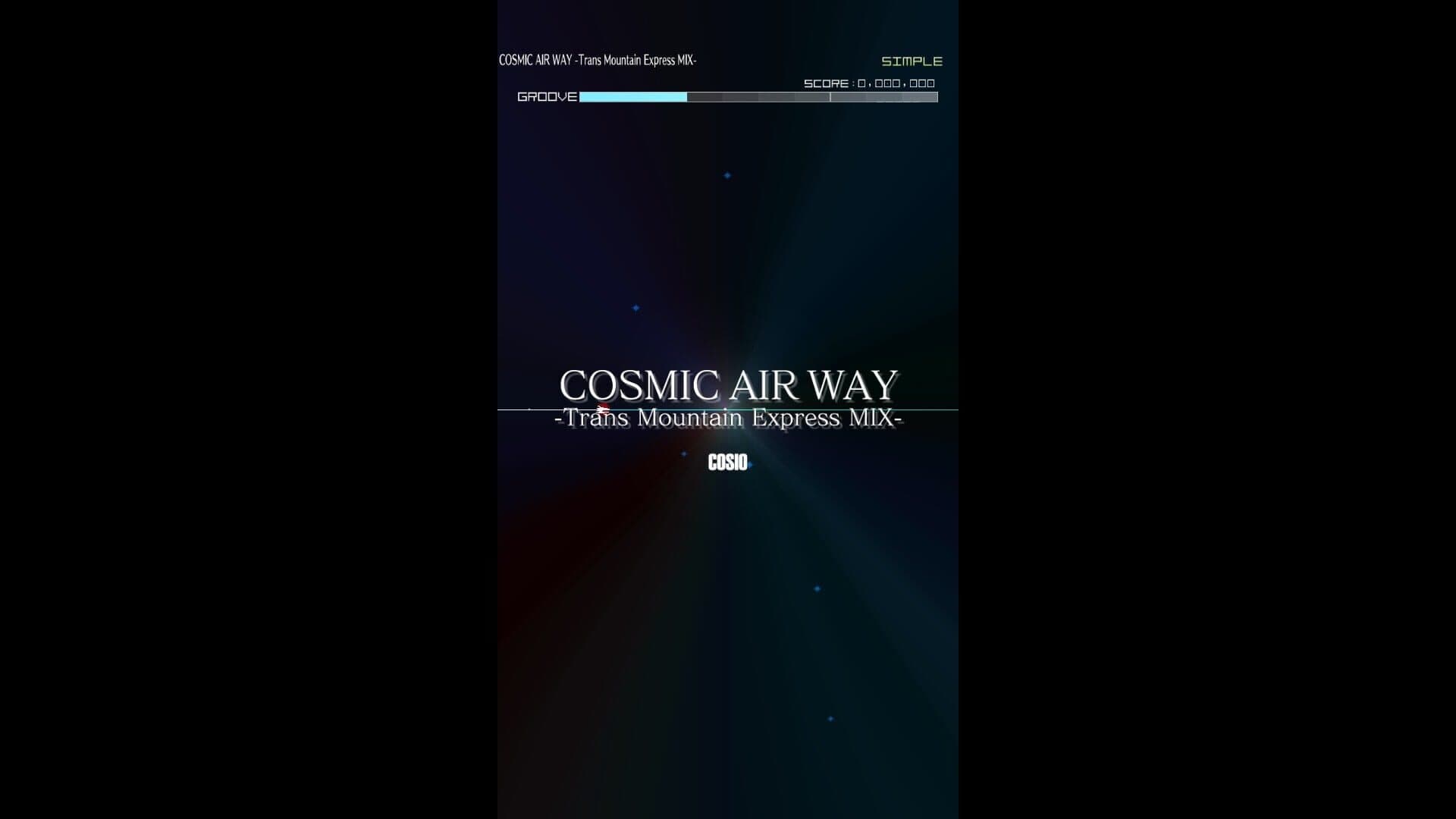 Groove Coaster: Cosmic Air Way (Trans Mountain Express Mix) screenshot 1