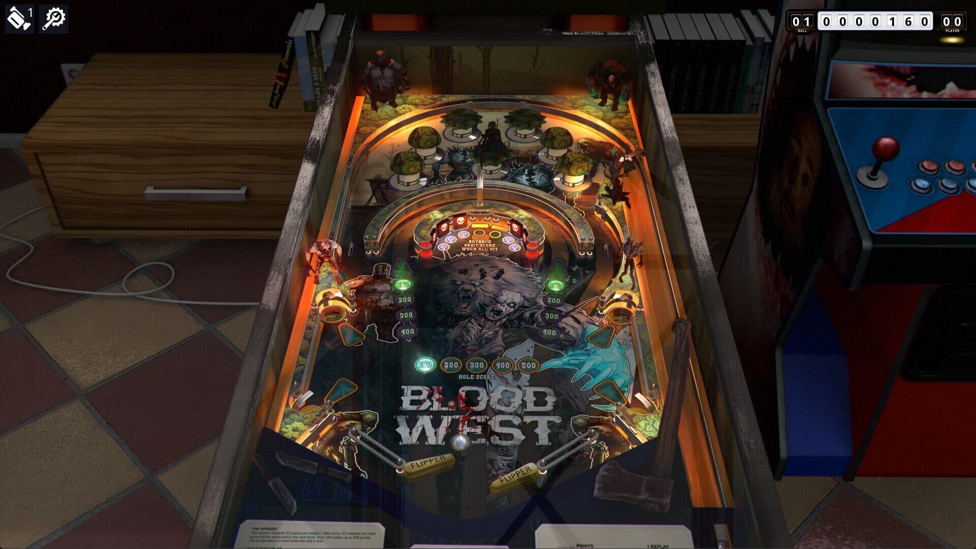 Zaccaria Pinball: Blood West Table Pack screenshot 4