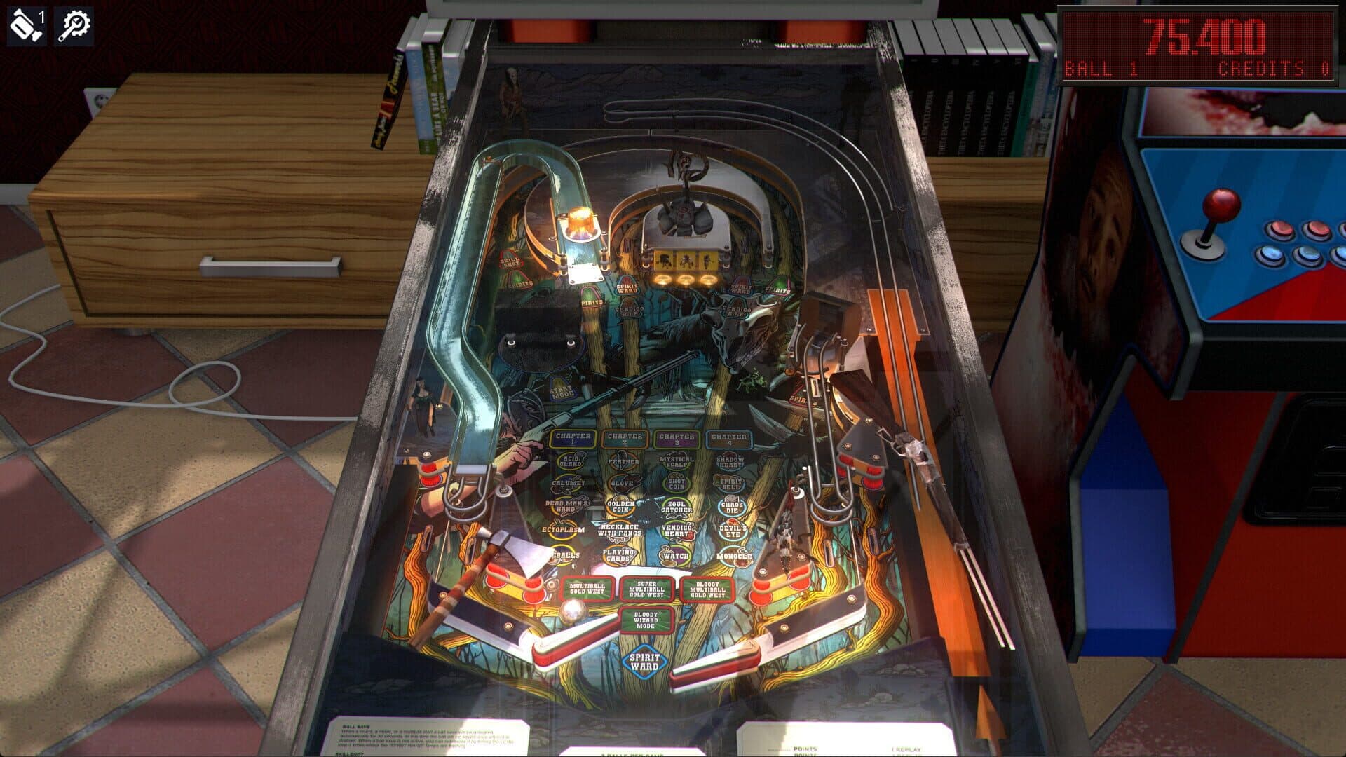 Zaccaria Pinball: Blood West Table Pack screenshot 2