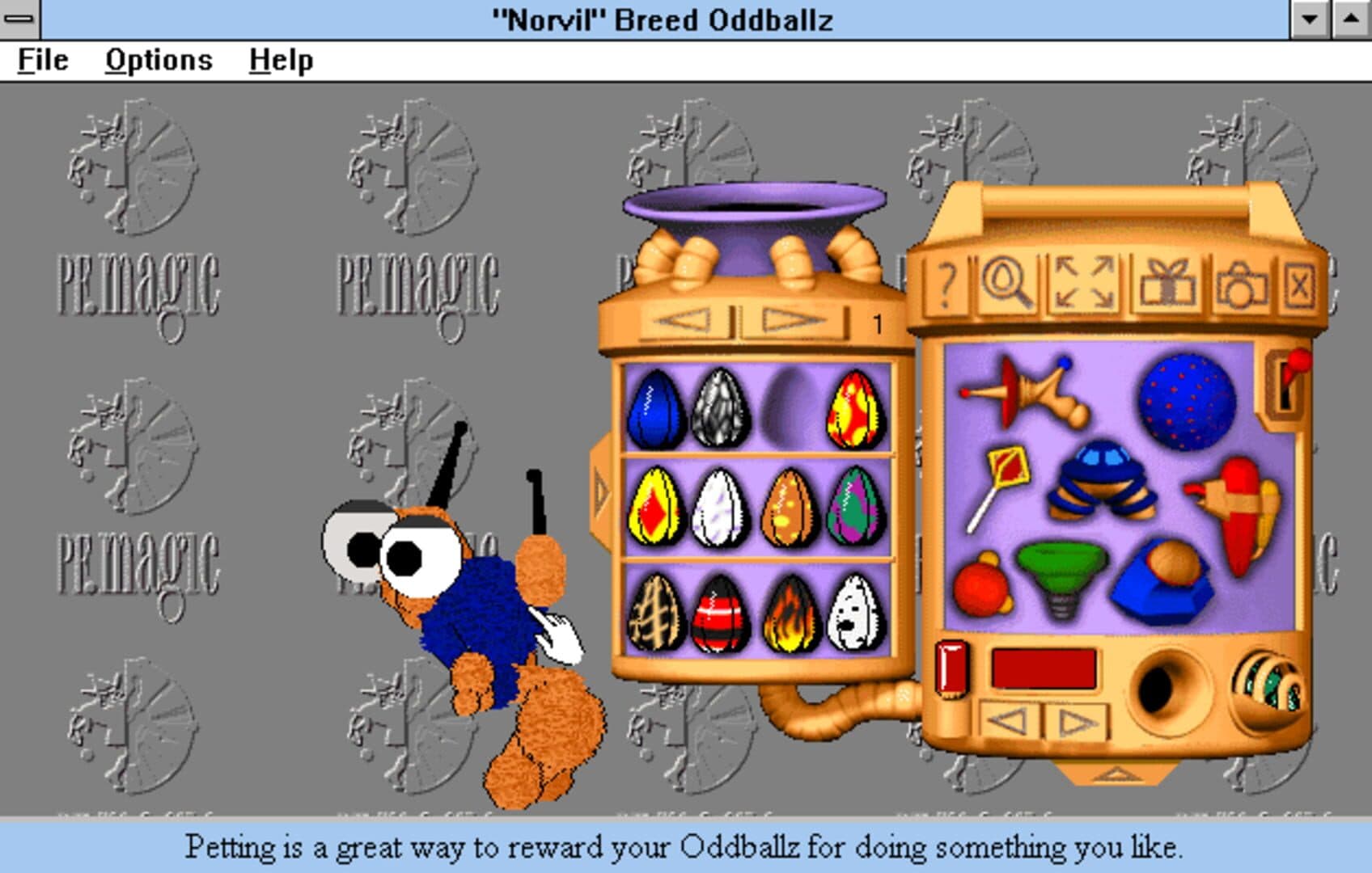 Oddballz: Your Wacky Computer Petz screenshot 2
