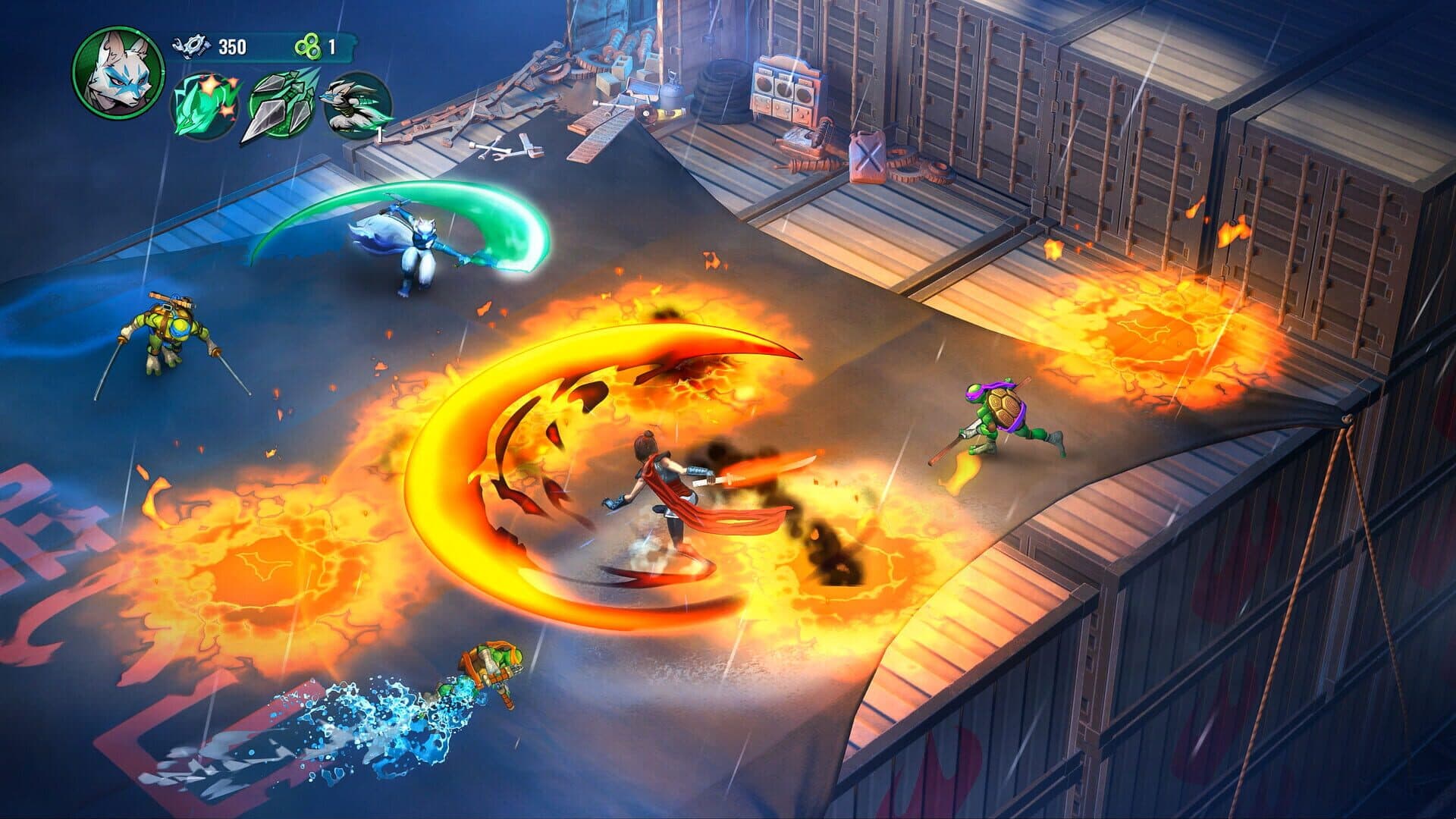 Teenage Mutant Ninja Turtles: Splintered Fate - Alopex Character DLC screenshot 2