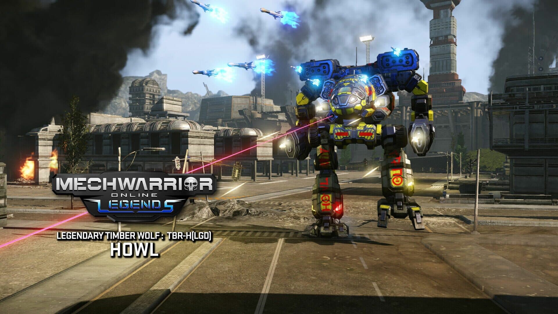 MechWarrior Online: Howl Legendary Mech Pack screenshot 1