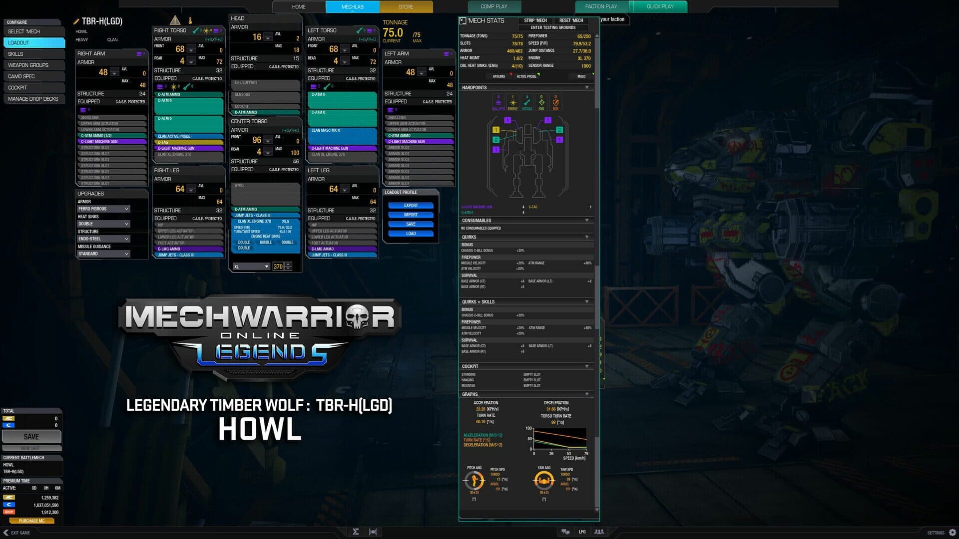 MechWarrior Online: Howl Legendary Mech Pack screenshot 2