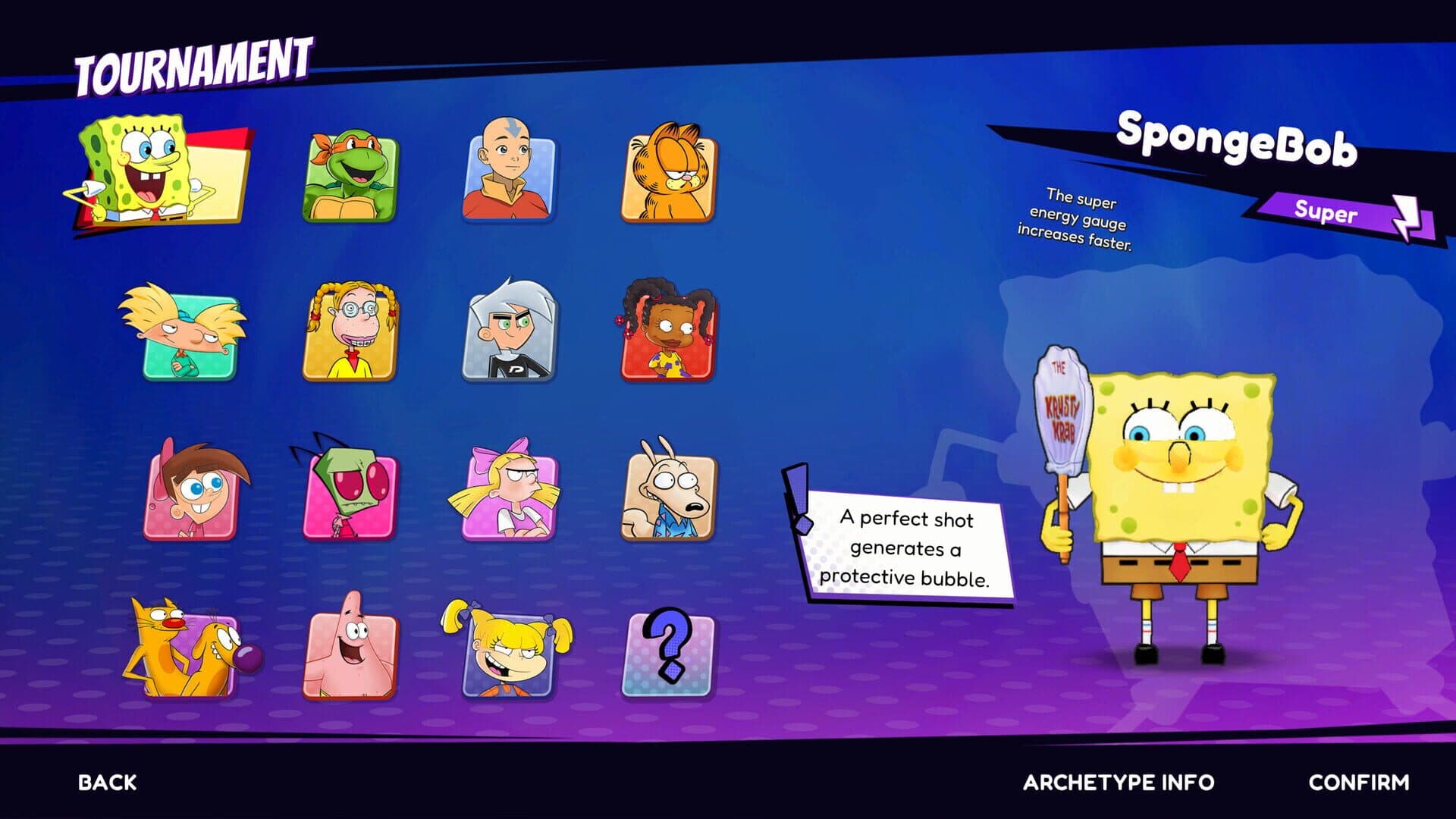 Nickelodeon Extreme Tennis: Next! screenshot 1