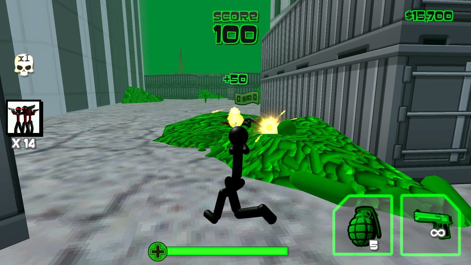 Stickman Zombie Shooting 3D screenshot 5