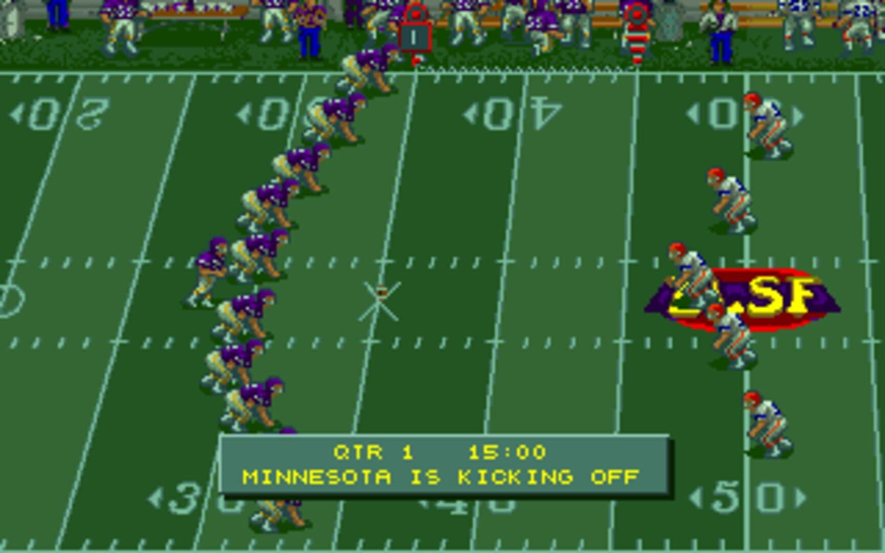 Tom Landry Strategy Football screenshot 1