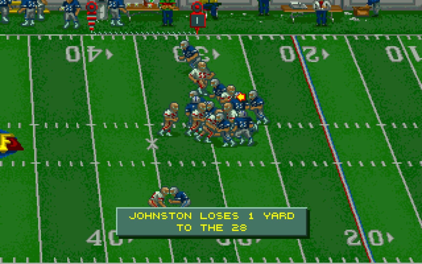 Tom Landry Strategy Football: Deluxe Edition screenshot 1