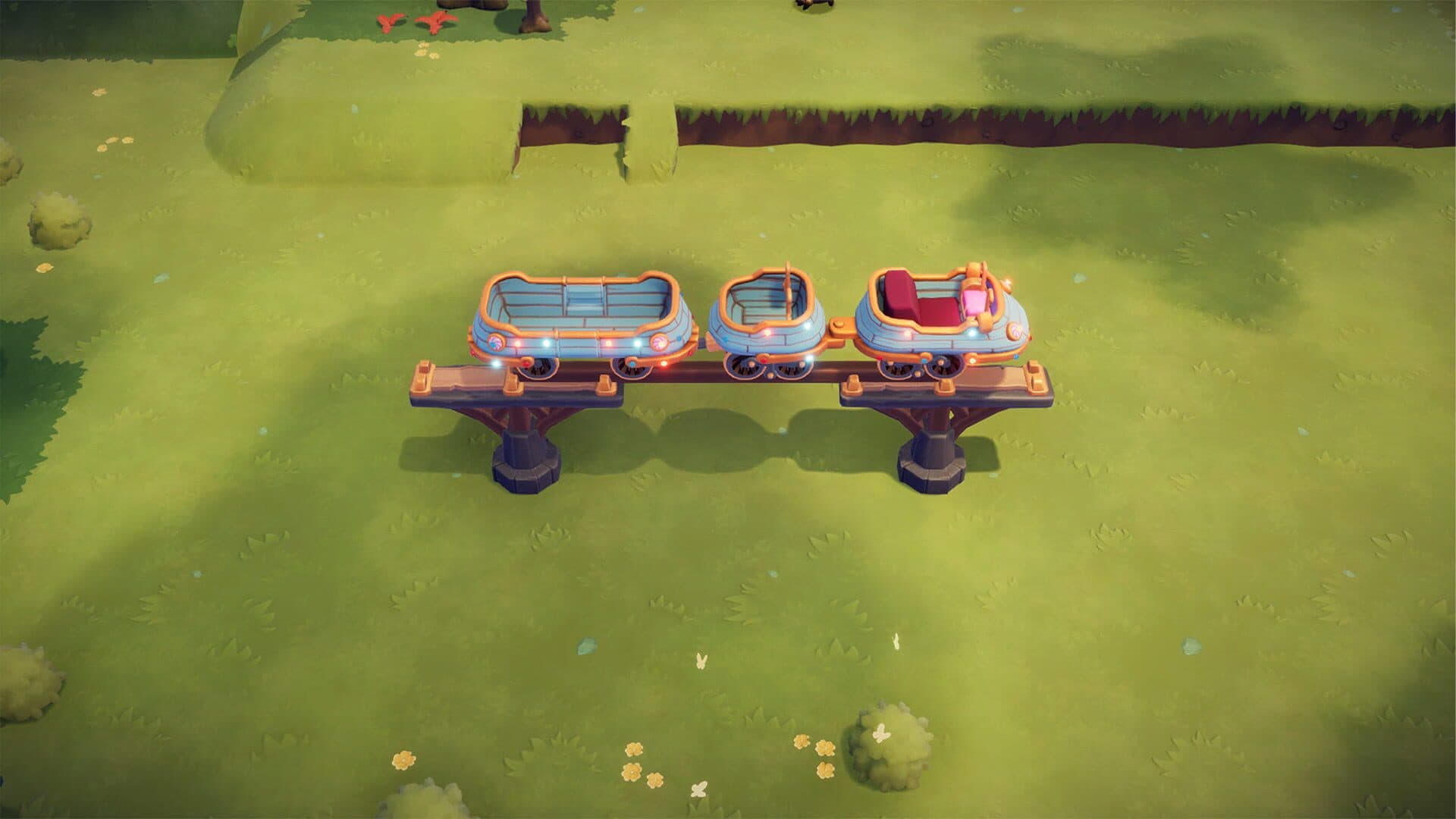 Oddsparks: An Automation Adventure - Coaster Rush screenshot 10