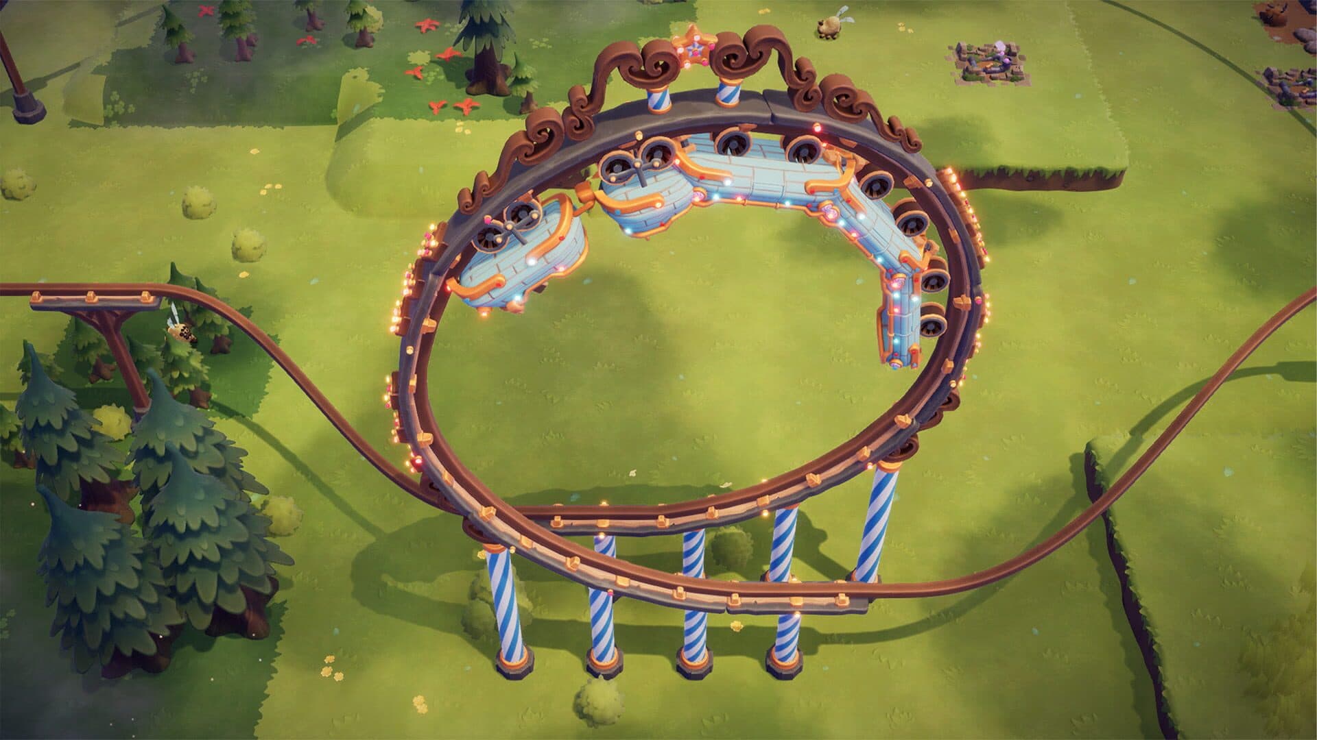 Oddsparks: An Automation Adventure - Coaster Rush screenshot 11