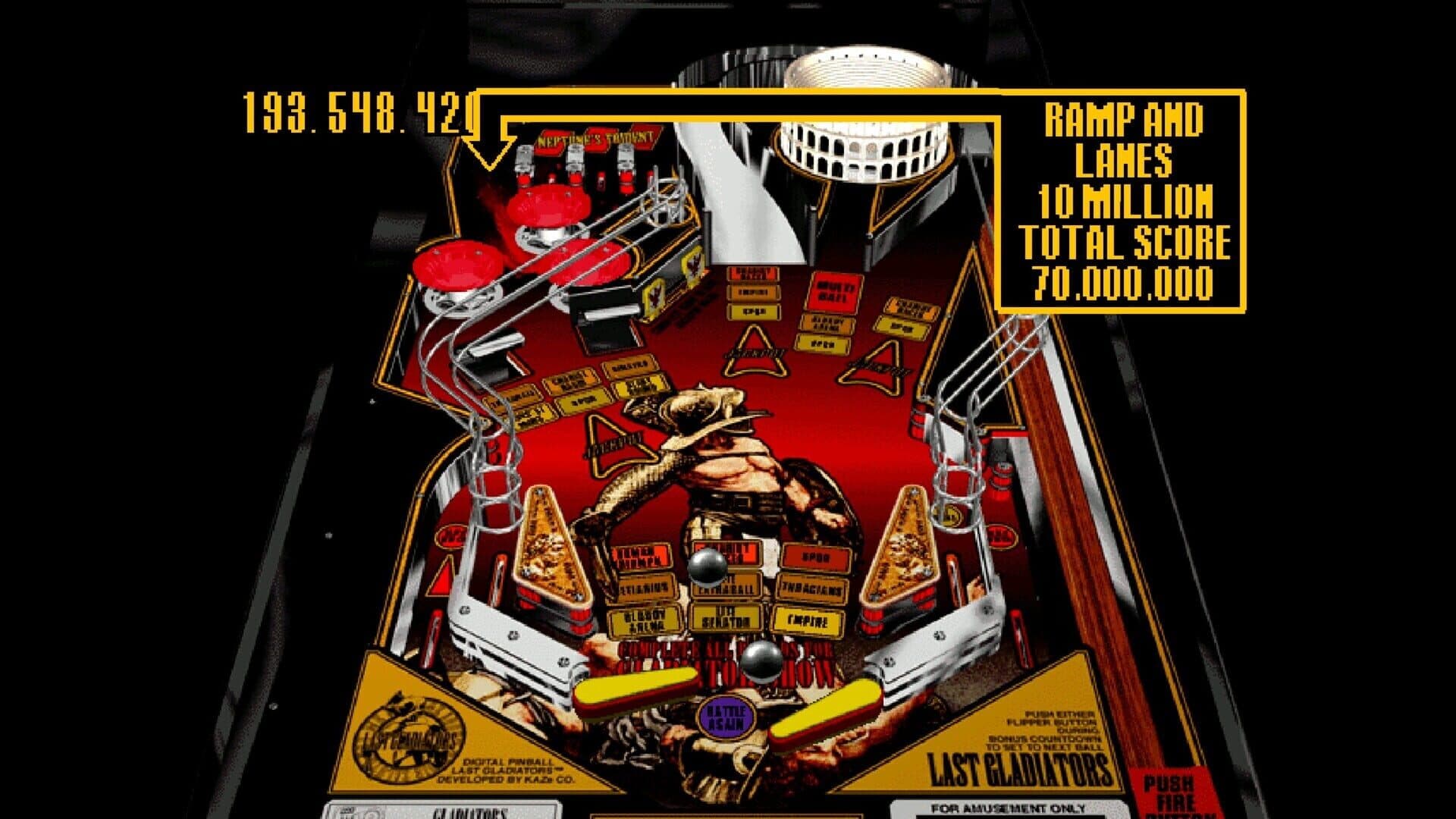 Digital Pinball: Last Gladiators screenshot 3