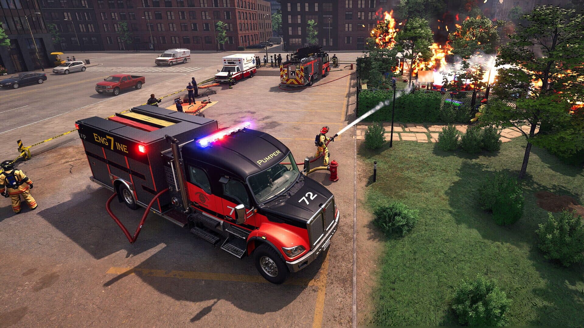 Firefighting Simulator: Ignite - Kenworth Fire Truck Pack screenshot 6