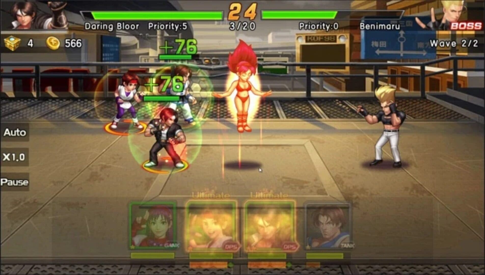The King of Fighters '98: Ultimate Match Online screenshot 1