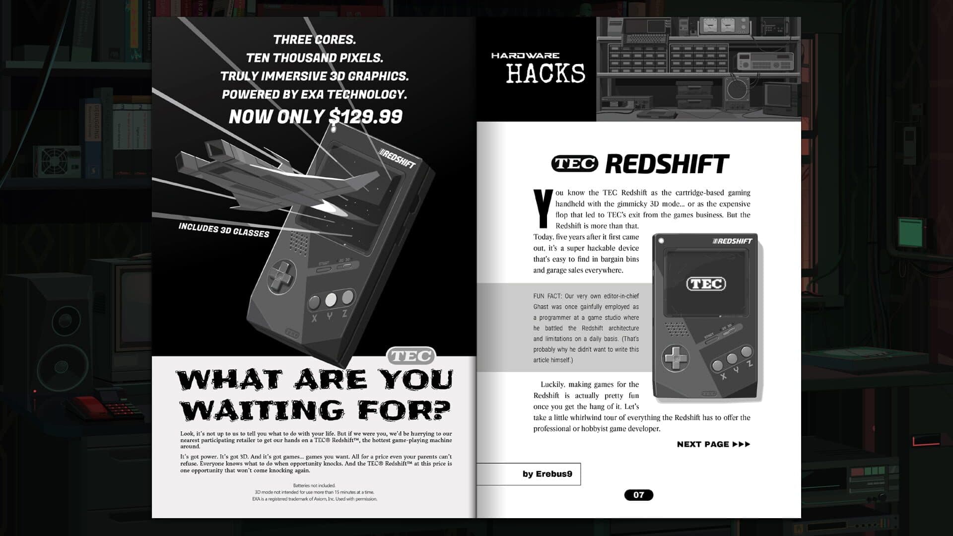 Exapunks: TEC Redshift Player screenshot 2