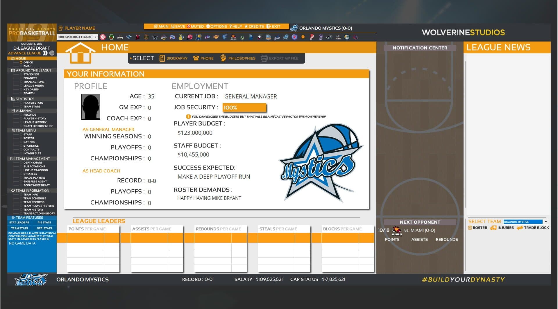 Draft Day Sports: Pro Basketball 2019 screenshot 7