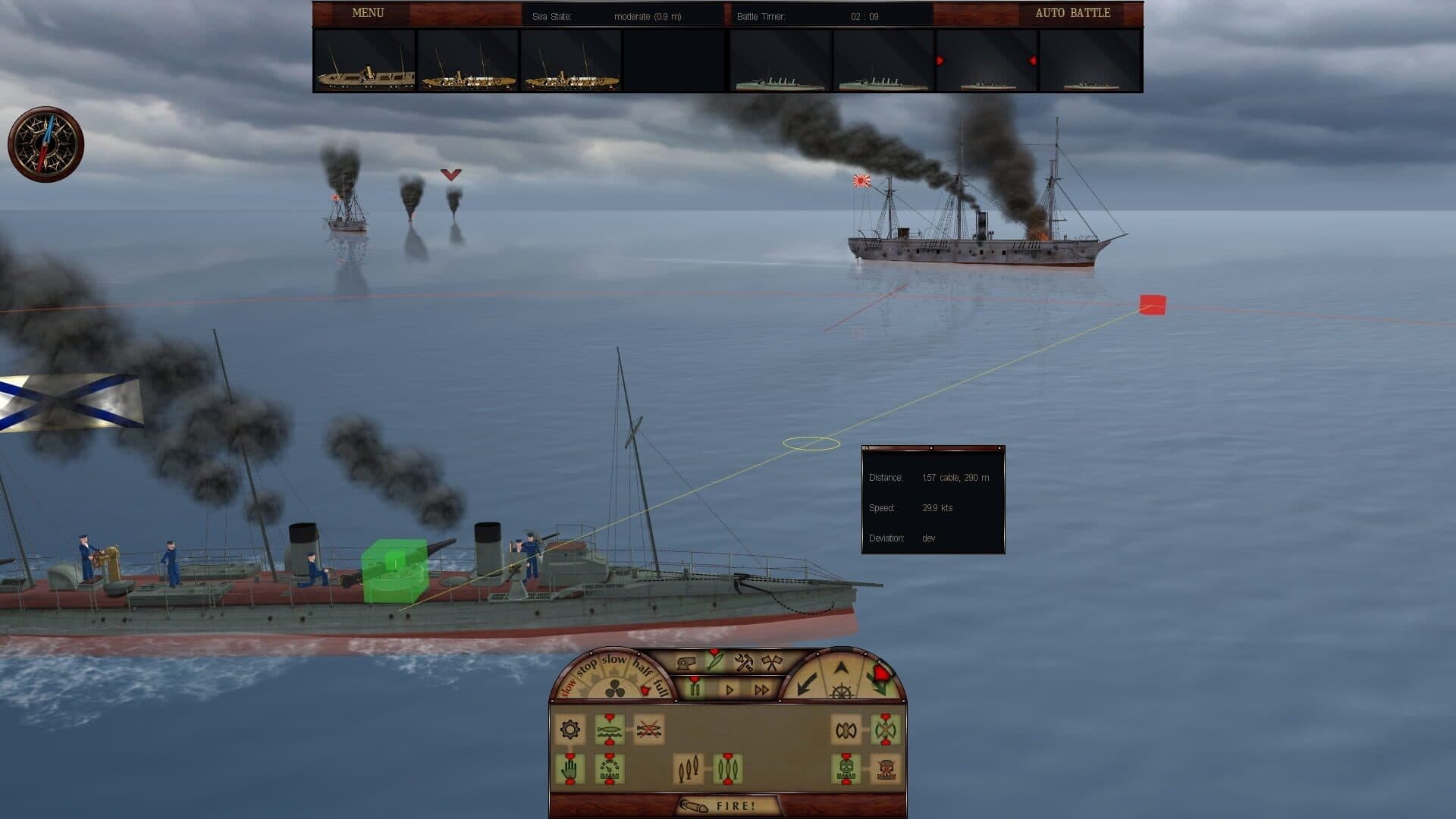 Clad in Iron: Sakhalin 1904 screenshot 4
