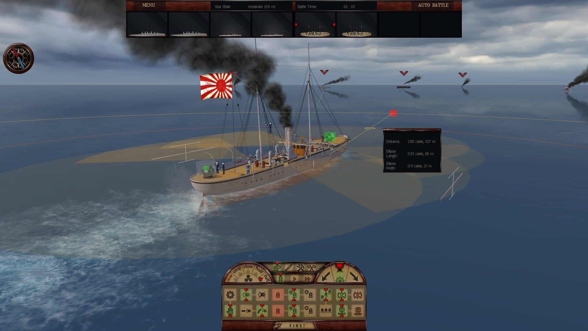 Clad in Iron: Sakhalin 1904 screenshot 9