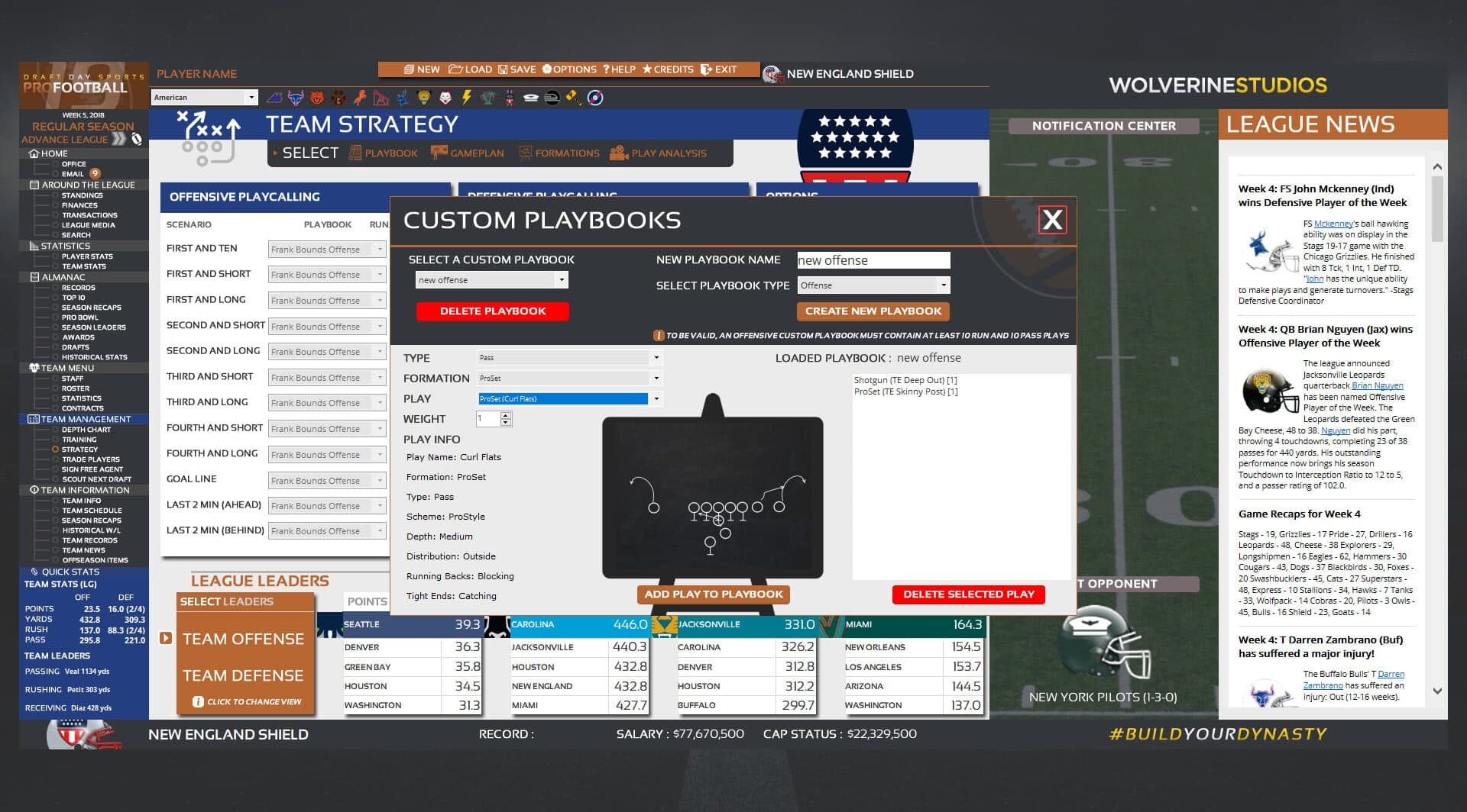 Draft Day Sports: Pro Football 2019 screenshot 7