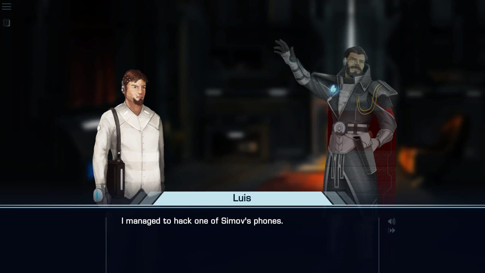 S.A.I.A awaknening: a Robothorium visual novel screenshot 2