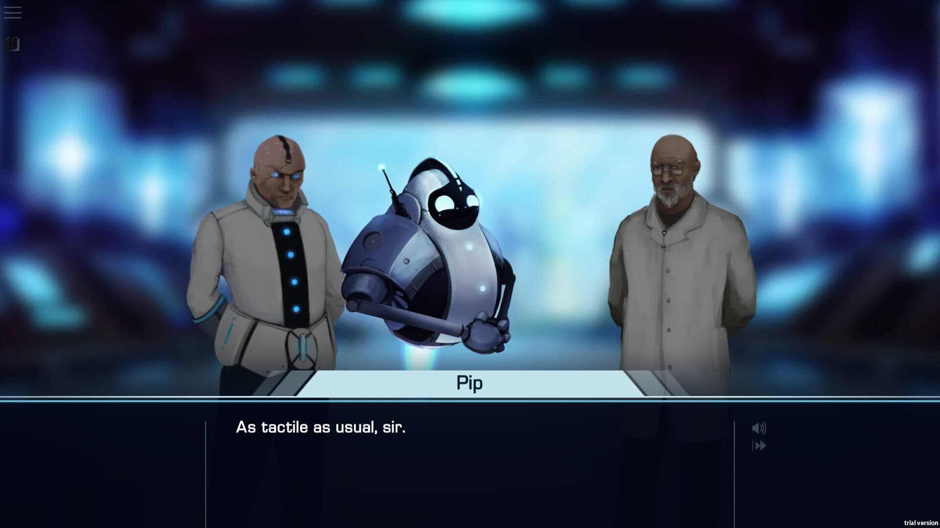 S.A.I.A awaknening: a Robothorium visual novel screenshot 3