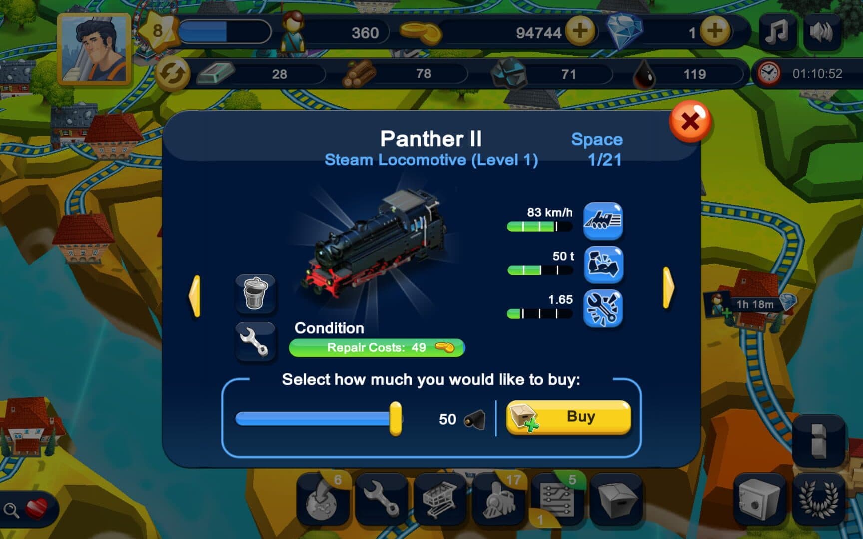 Rail World screenshot 1